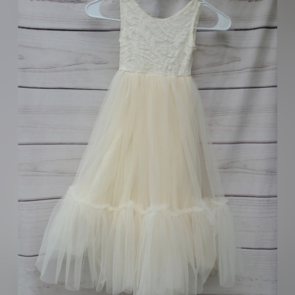 Little Girl Elegant Lace Dress